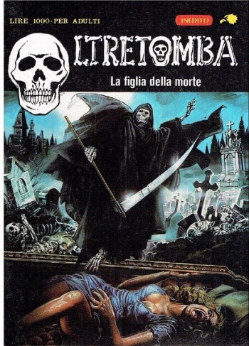 couverture du Bande Dessin&eacute;e Oltretomba 288 &ndash; La fille de la Mort [French] [Fabien]