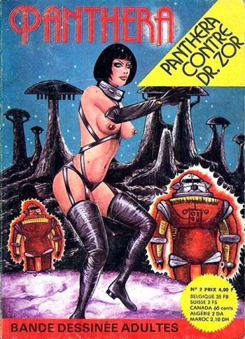 couverture du Bande Dessin&eacute;e Panthera 002 &ndash; Panthera contre Dr. Zor [French]