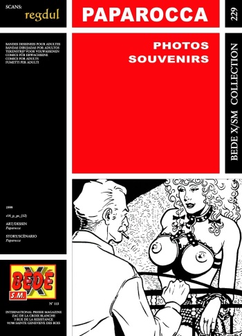 couverture du Bande Dessin&eacute;e [Paparocca] Photos souvenirs [french]