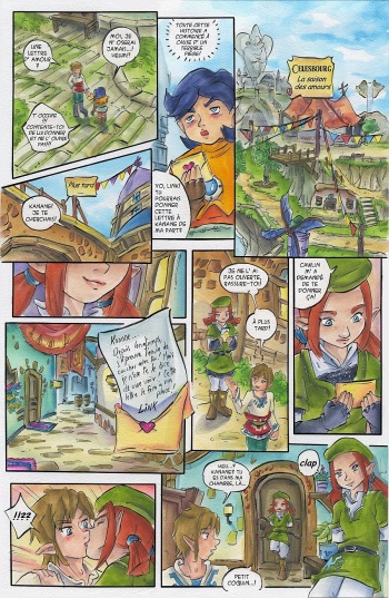 couverture du Bande Dessin&eacute;e [Passage] Assorted comic pages (Zelda/Kingdom Hearts) [French]