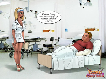 couverture du Bande Dessin&eacute;e Patient Bond&rsquo;s medical &ndash; French