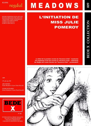 couverture du Bande Dessin&eacute;e [Paula Meadows (Lynn Paula Russell)] L&rsquo;initiation de Miss Julie Pomeroy [French]