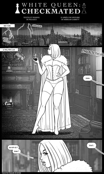 couverture du Bande Dessin&eacute;e [Pegasus] White Queen &ndash; Checkmated [French][Edd085]