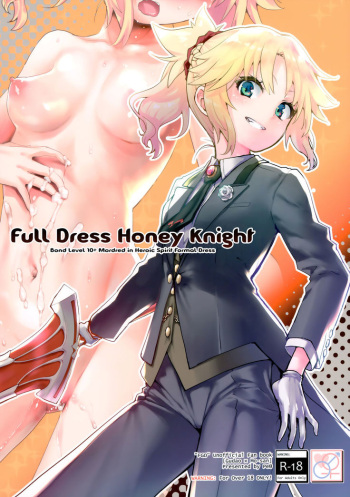 couverture du Manga [Pe&theta; (Mozu)] Full Dress Honey Knight -Kizuna10+ no Mor-san to Eirei Seisou- (Fate/Grand Order) [French] [GRIMBOUR] [Digital]