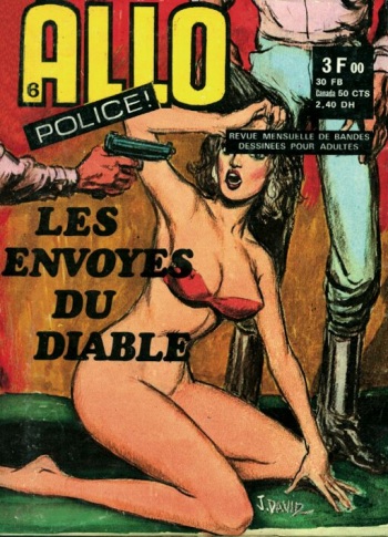 couverture du Bande Dessin&eacute;e PFA &ndash; Allo Police ! #6 Les envoy&eacute;s du diable