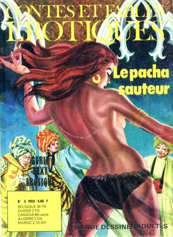 couverture du Bande Dessin&eacute;e PFA &ndash; Contes et fables &eacute;rotiques #3 Le pacha sauteur (Ed du bois de Boulogne)
