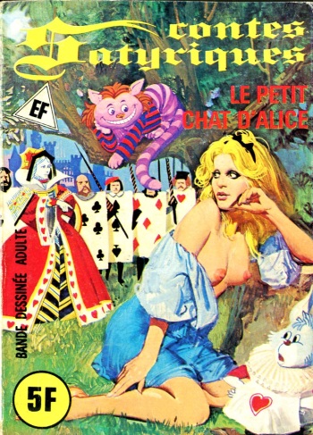 couverture du Bande Dessin&eacute;e PFA &ndash; Contes satyriques #40 Le petit chat d&rsquo;Alice