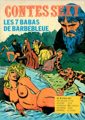 couverture du Bande Dessin&eacute;e PFA &ndash; Contes sexy #4 Les 7 babas de barbebleues