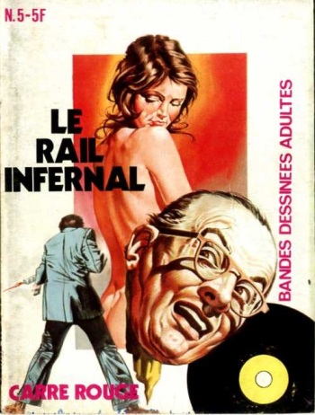 couverture du Bande Dessin&eacute;e PFA &ndash; Ed Belle France Carr&eacute; rouge #5 Le rail infernal