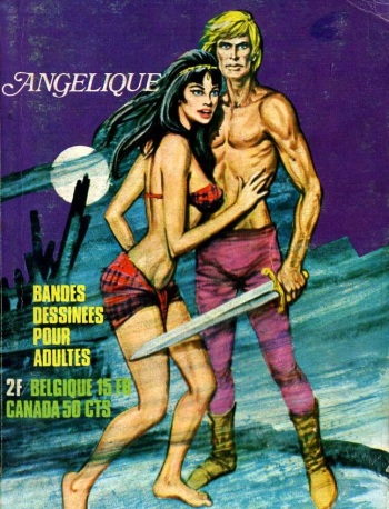 couverture du Bande Dessin&eacute;e PFA &ndash; Ed Bois de Boulogne &ndash; Ang&eacute;lique #6 Le d&eacute;sert maudit