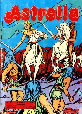 couverture du Bande Dessin&eacute;e PFA &ndash; Ed de l&rsquo;occident &ndash; Astrella #18 la col&egrave;re de Vulkan