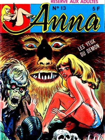 couverture du Bande Dessin&eacute;e PFA &ndash; Ed Edilau &ndash; Anna #13 Les yeux de D&eacute;mon