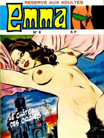 couverture du Bande Dessin&eacute;e PFA &ndash; Ed G Cottreau #8 Emma  Le ch&acirc;teau des orgies