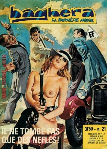couverture du Bande Dessin&eacute;e PFA &ndash; Elvifrance &ndash; Baghera #21 Il ne tombe pas que des n&egrave;fles