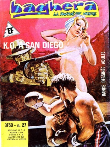 couverture du Bande Dessin&eacute;e PFA &ndash; Elvifrance &ndash; Baghera #27 K.O. &agrave; San Diego