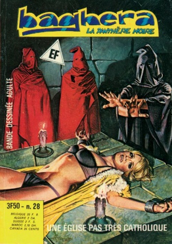 couverture du Bande Dessin&eacute;e PFA &ndash; Elvifrance &ndash; Baghera #28 Une &eacute;glise par tr&egrave;s catholique