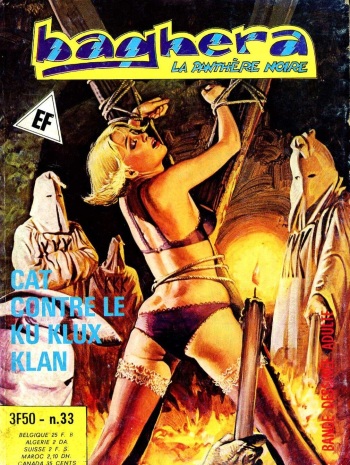couverture du Bande Dessin&eacute;e PFA &ndash; Elvifrance &ndash; Baghera #33 Cat contre le Ku Klux Klan