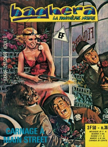 couverture du Bande Dessin&eacute;e PFA &ndash; Elvifrance &ndash; Baghera #36 Carnage &agrave; Main Street