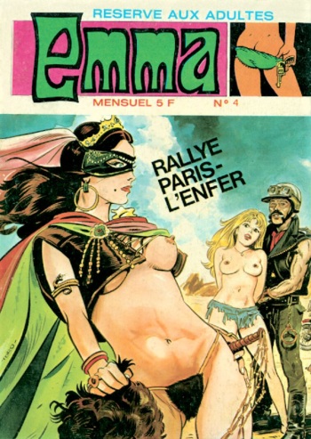 couverture du Bande Dessin&eacute;e PFA &ndash; Emma #4 Rallye Paris-l&rsquo;enfer