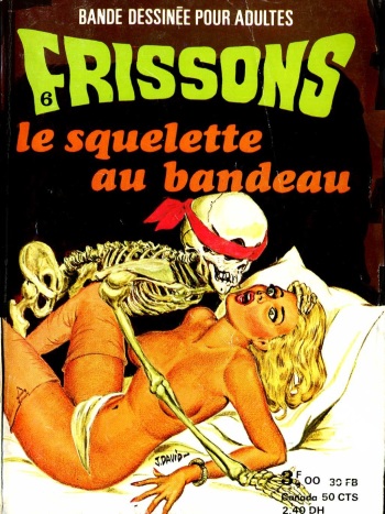 couverture du Bande Dessin&eacute;e PFA &ndash; Frissons #06 Le squelette au bandeau (Beaulieu)