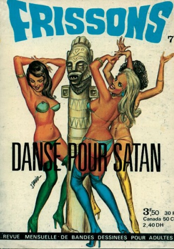 couverture du Bande Dessin&eacute;e PFA &ndash; Frissons #07 Danse pour satan &ndash; b L&rsquo;inspecteur Bethomieu  (Beaulieu)