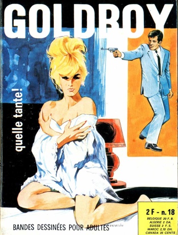 couverture du Bande Dessin&eacute;e PFA &ndash; Goldboy 18 &ndash; Quelle tante