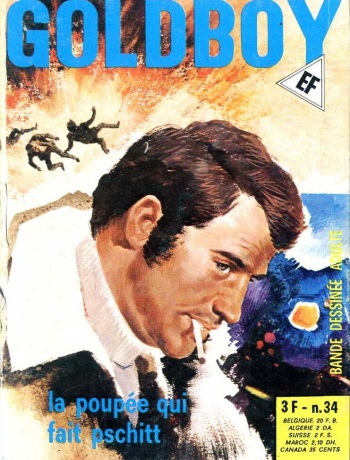 couverture du Bande Dessinée PFA – Goldboy 34 – La poupée qui fait pschitt