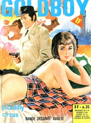 couverture du Bande Dessin&eacute;e PFA &ndash; Goldboy 35 &ndash; Picadilly circus