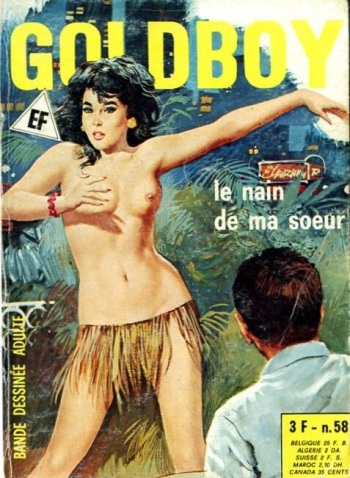 couverture du Bande Dessin&eacute;e PFA &ndash; Goldboy 58 &ndash; Le nain de ma s&oelig;ur