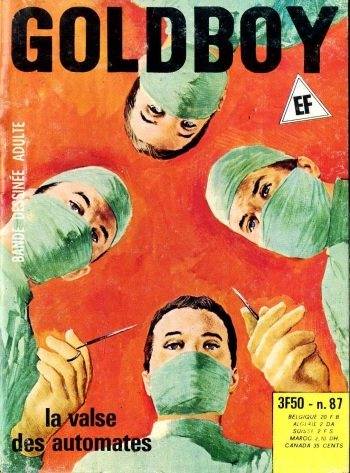 couverture du Bande Dessin&eacute;e PFA &ndash; Goldboy 87 &ndash; La valse des automates