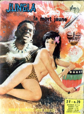 couverture du Bande Dessin&eacute;e PFA &ndash; Jungla #29 La mort jaune