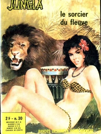 couverture du Bande Dessin&eacute;e PFA &ndash; Jungla #30 Le sorcier du fleuve