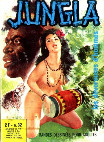 couverture du Bande Dessinée PFA – Jungla #32 Les dévoreuses d’hommes