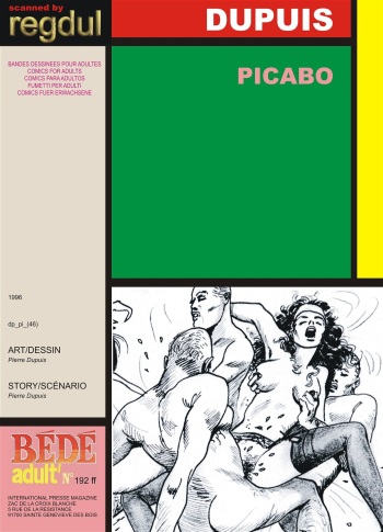 couverture du Bande Dessin&eacute;e [Pierre Dupuis] Picabo [French]