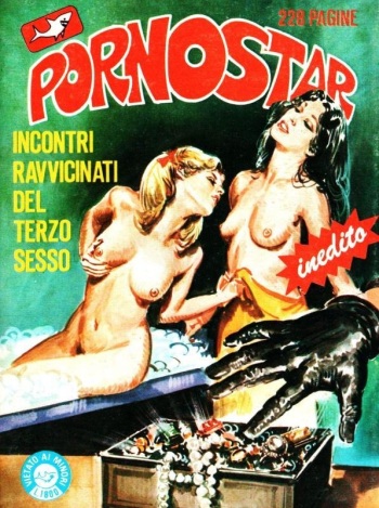 couverture du Bande Dessin&eacute;e Pornostar-Incontri ravvicinati del terzo sesso