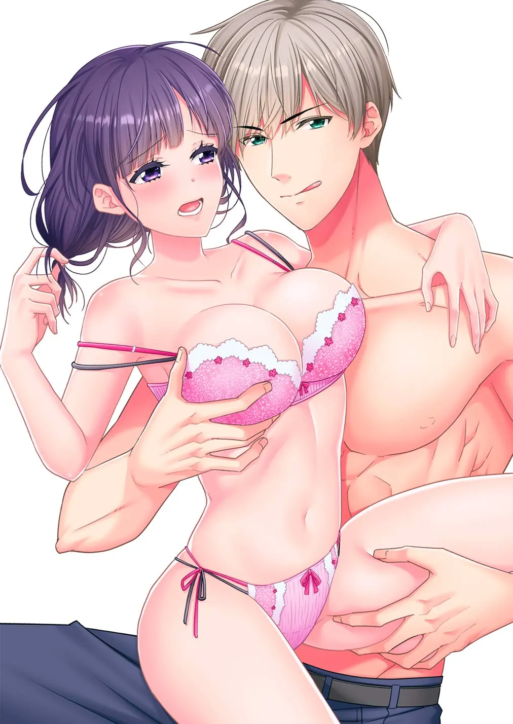 couverture du Manhwa Pourquoi juste regarder quand on peut toucher&hellip;