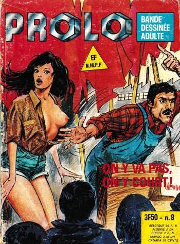 couverture du Bande Dessin&eacute;e PROLO &ndash; Volume 8 &ndash; On y va pas, on y court ! [French]