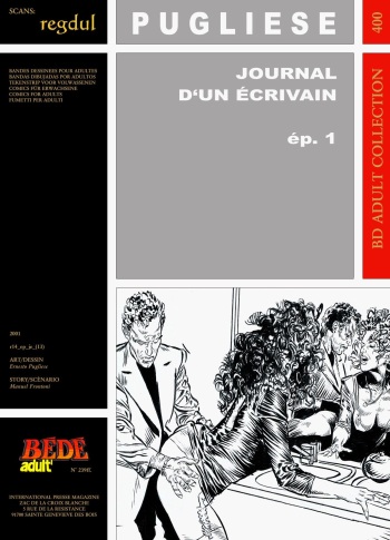 couverture du Bande Dessin&eacute;e [Pugliese]Journal d&rsquo;un &eacute;crivain 01[French]