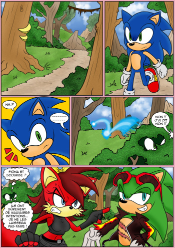 couverture du Bande Dessin&eacute;e [RaianOnzika (ZerbukII, Cylia-The-Antelope) Script by JoltTRH ] Sonic X Fiona &ndash; [WIP] FRANCAIS