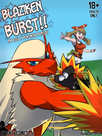 couverture du Bande Dessin&eacute;e [Rainbow Flyer] Blaziken Burst!! (Pokemon) [french]