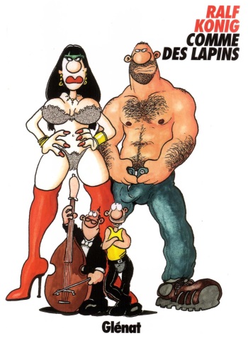 couverture du Bande Dessin&eacute;e [Ralf K&ouml;nig] Comme Des Lapins [French]