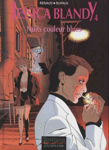 couverture du Bande Dessin&eacute;e [Renaud, Dufaux] Jessica Blandy &ndash; 04 &ndash; Nuits couleur blues [French]