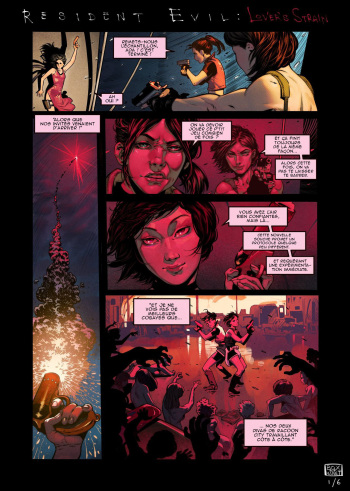 couverture du Bande Dessin&eacute;e Resident Evil &ndash; Lover&rsquo; Strain [O-S](french)