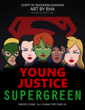 couverture du Bande Dessin&eacute;e [Rha] Young Justice: Supergreen (Young Justice) [French]