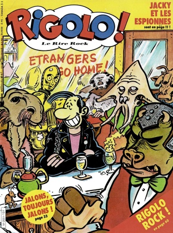 couverture du Bande Dessin&eacute;e Rigolo ! 04 &ndash; Etrangers go home ! [french]