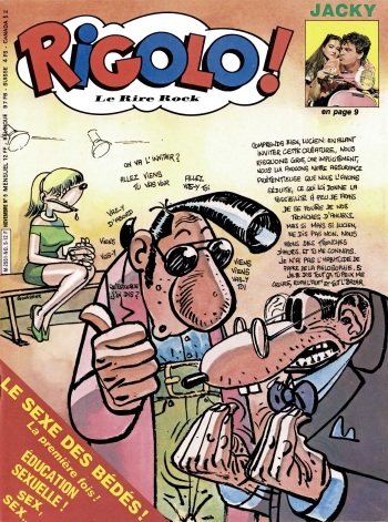 couverture du Bande Dessin&eacute;e Rigolo ! 05 &ndash; Le sexe des b&eacute;d&eacute;s ! [french]
