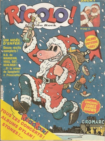 couverture du Bande Dessin&eacute;e Rigolo ! 06 &ndash; Un no&euml;l d&rsquo;enfer ! [french]