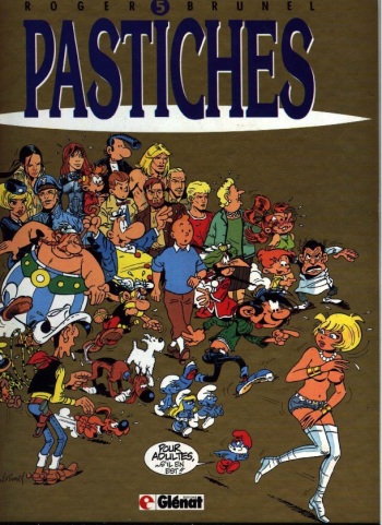 couverture du Bande Dessin&eacute;e [Roger Brunel] Pastiches 5 (French)