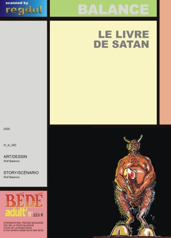 couverture du Bande Dessin&eacute;e [Rolf Balance] Le Livre de Satan (The Book of Satan) [FR]