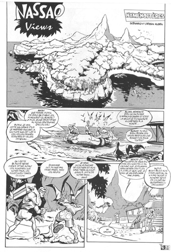 couverture du Bande Dessin&eacute;e [Ruben Meriggi] Nassao views [FRA]